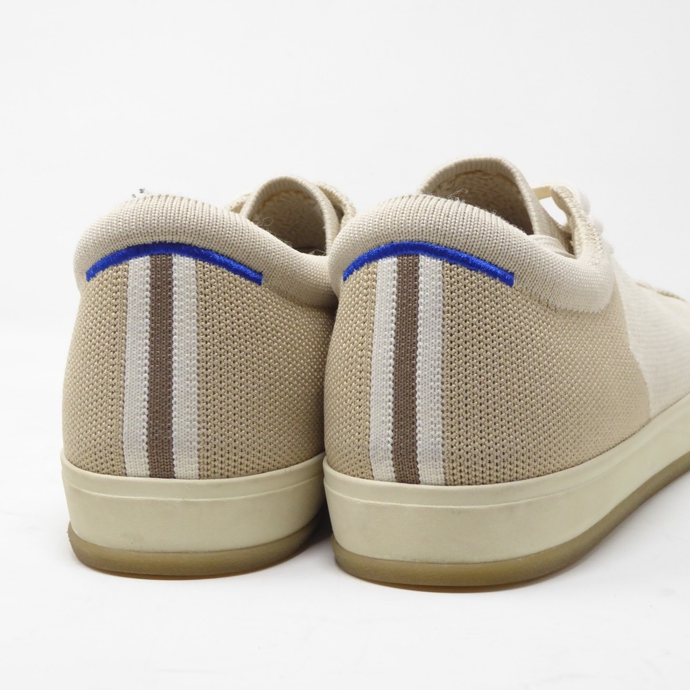 Rothy's Womens The Lace Up Sneakers Beige Biscuit Knit Size 10 - Picture 5 of 9